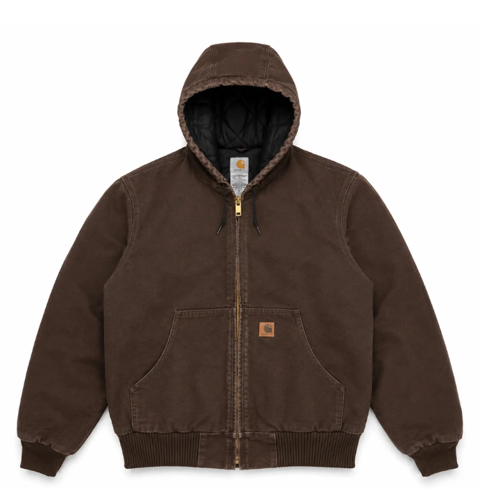 Vintage Hooded Workwear Jacket