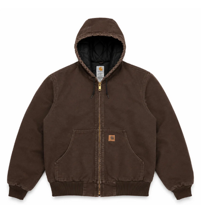 Vintage Hooded Workwear Jacket