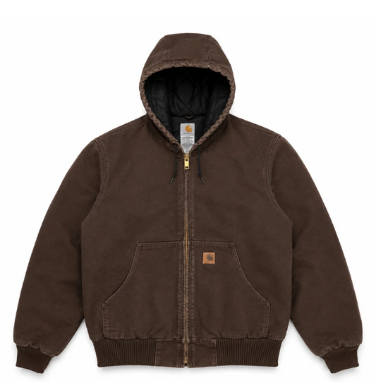 Vintage Hooded Workwear Jacket