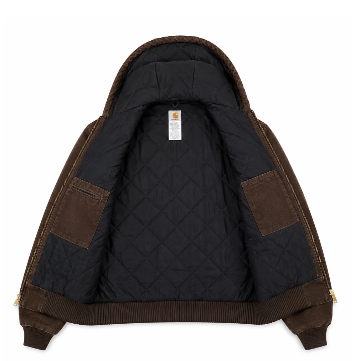 Vintage Hooded Workwear Jacket